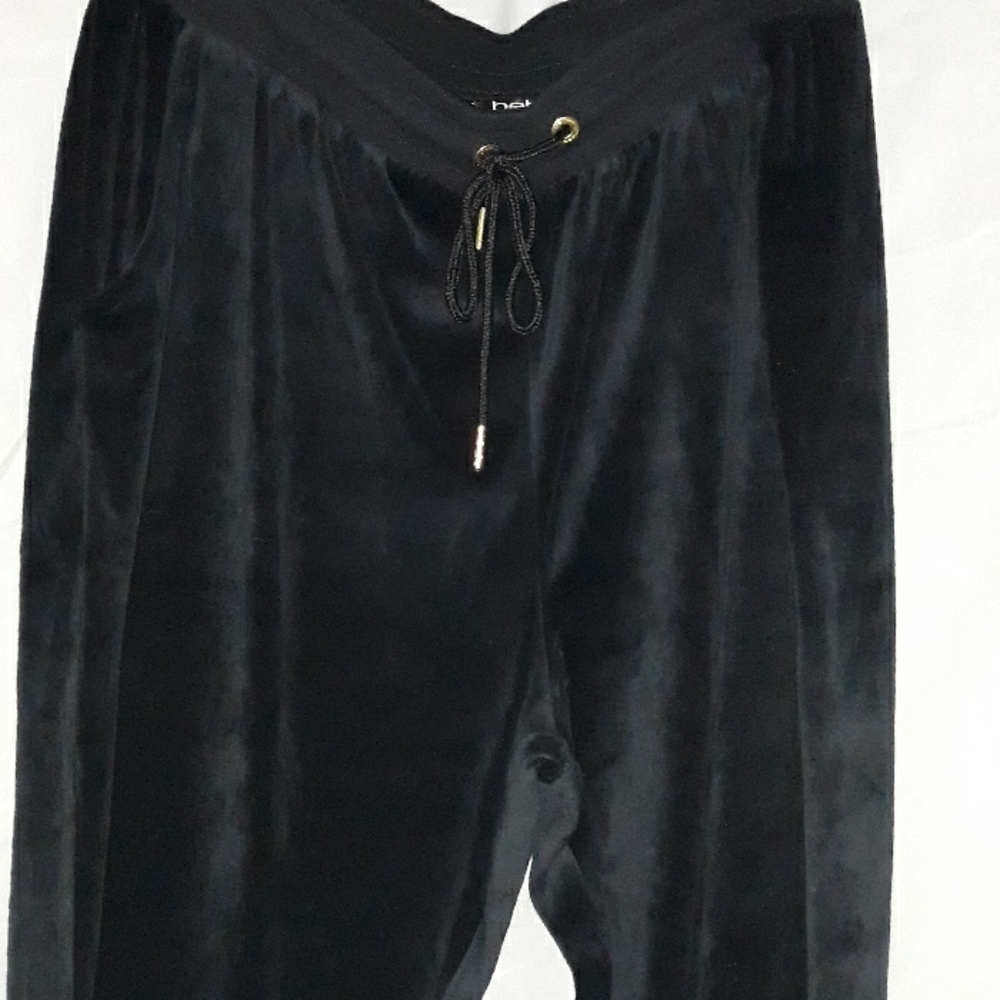 Bebe sport drawstring valor warmup pants